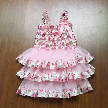 Girls Pink Flowery Cake Tutu Dress Kids Satin Print Ruffles Chiffon Dress with Ribbon Bow Children Wedding Party Dress 3Pcs 1-7Y
Girls Pink Flowery Cake Tutu Dress Kids Satin Print Ruffles Chiffon Dress with Ribbon Bow Children Wedding Party Dress 3Pcs 1-7Y