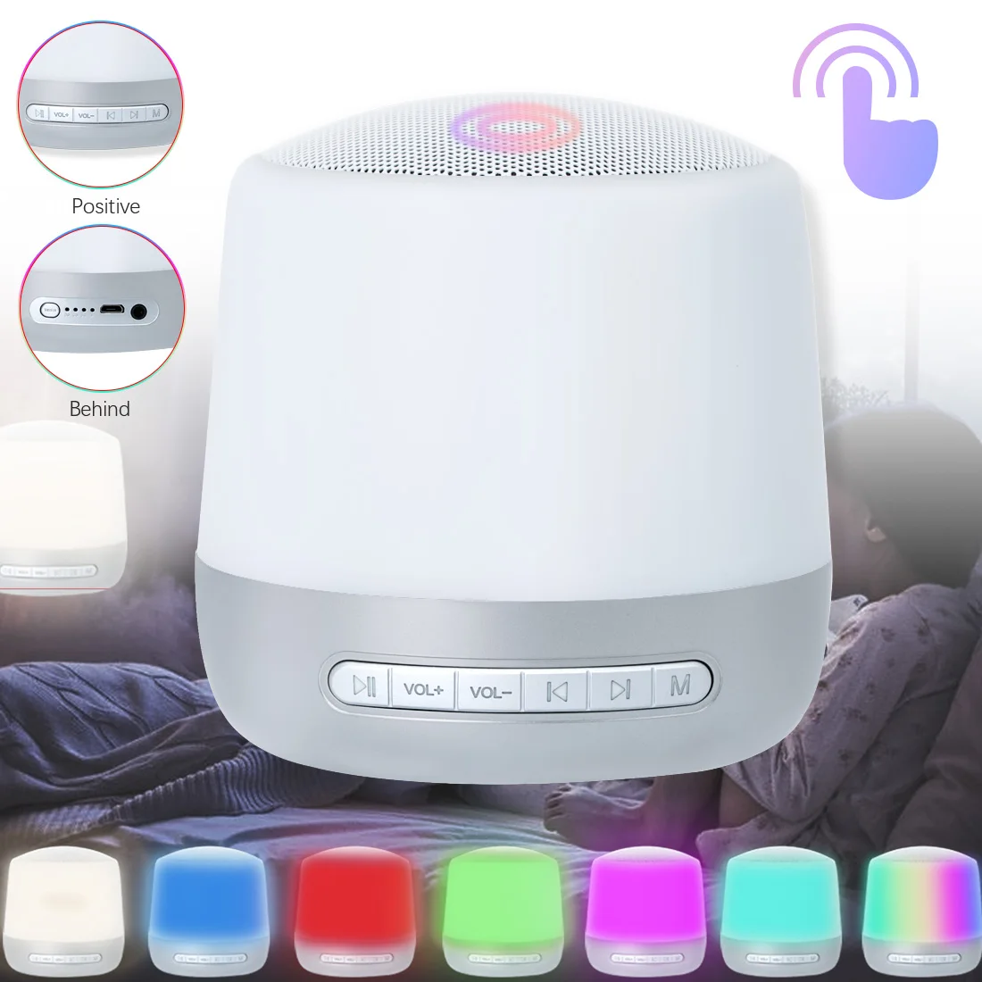 2 in 1 White Noise Machine Sleep Sound Machine with Night Light USB Rechargeable Timed Shutdown Sleeping Relaxation Baby Adult
2 in 1 White Noise Machine Sleep Sound Machine with Night Light USB Rechargeable Timed Shutdown Sleeping Relaxation Baby Adult