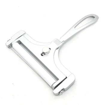 Adjustable Cheese Slicer Wire Cheese Cutter 4 Inch Non Stick Wire Hard or Soft Cheese cutter
Adjustable Cheese Slicer Wire Cheese Cutter 4 Inch Non Stick Wire Hard or Soft Cheese cutter