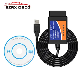 ELM327 USB Universal OBD2 WIFI ELM327 V 1.5 Scanner for Android Auto OBDII Scan Tool OBD 2 ODB II ELM 327 V1.5 WI-FI ODB2
ELM327 USB Universal OBD2 WIFI ELM327 V 1.5 Scanner for Android Auto OBDII Scan Tool OBD 2 ODB II ELM 327 V1.5 WI-FI ODB2