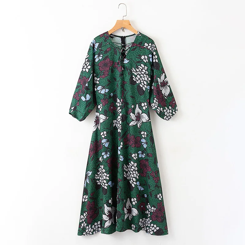 C0905-Western Style 19 Spring And Summer New Products WOMEN'S Dress Chest Bandage Cloth Flower Printed Big Hemline Dress
C0905-Western Style 19 Spring And Summer New Products WOMEN'S Dress Chest Bandage Cloth Flower Printed Big Hemline Dress