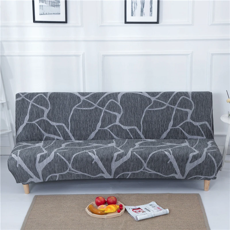 Housse extensible pour canapé et lit pliant, pour siège, sans accoudoirs, moderne, pour une longueur de 160 à 190cm, tout compris Housse extensible pour canapé et lit pliant, pour siège, sans accoudoirs, moderne, pour une longueur de 160 à 190cm, tout compris