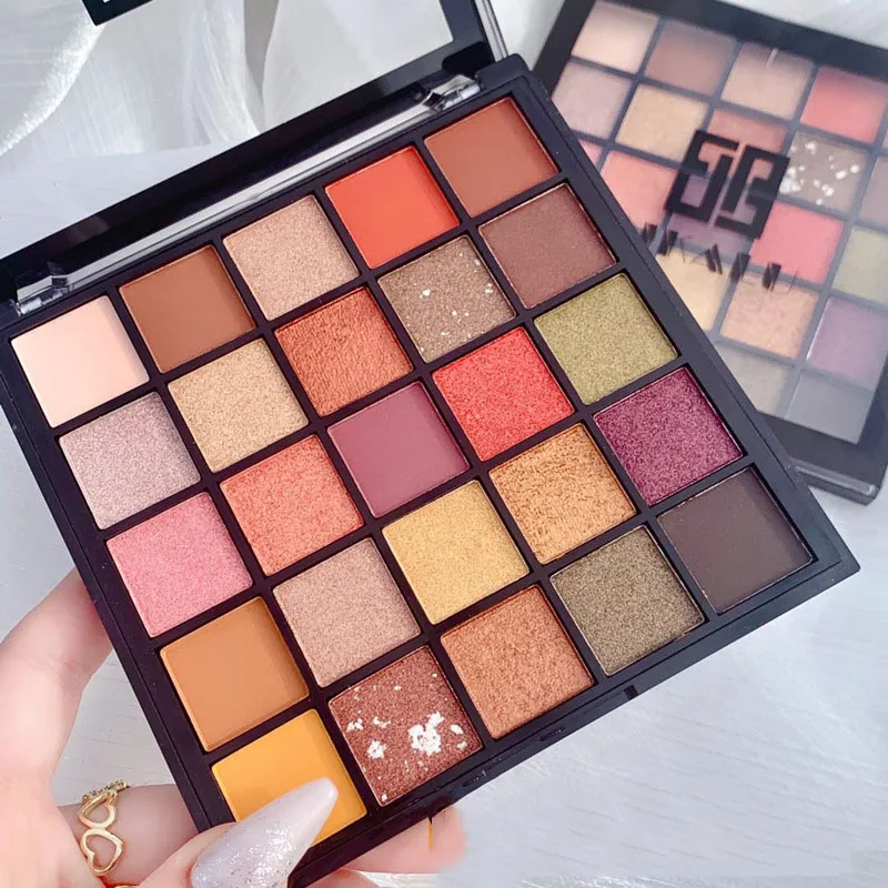 Matte Eyeshadow Palette 25 Colors Glitter Eye Shadow Long Lasting Waterproof Make Up Pallet Shimmer Fashion Women Beauty Makeup
Matte Eyeshadow Palette 25 Colors Glitter Eye Shadow Long Lasting Waterproof Make Up Pallet Shimmer Fashion Women Beauty Makeup
