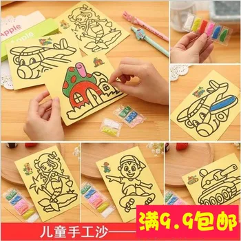 10Pcs Magic Scratch Art Doodle Pad Sand Painting Cards Early Educational Learning Creative Drawing Toys for Children GYH
10Pcs Magic Scratch Art Doodle Pad Sand Painting Cards Early Educational Learning Creative Drawing Toys for Children GYH