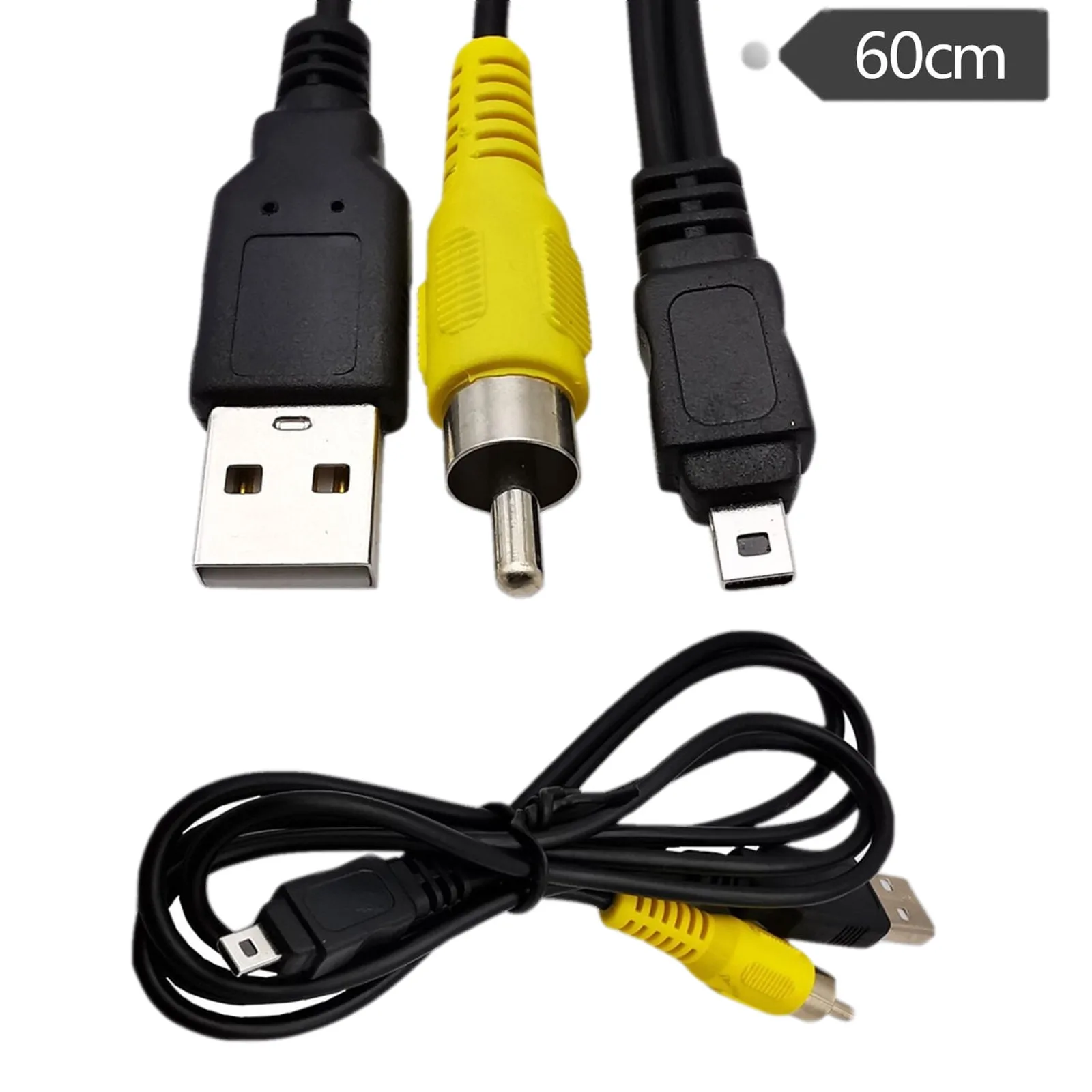 DV Mini Camera Data Cable Charging 2 in 1 Sports Camera Transimission Cable USB Data Line Sport Cam Action Camera Leads AV Cable
DV Mini Camera Data Cable Charging 2 in 1 Sports Camera Transimission Cable USB Data Line Sport Cam Action Camera Leads AV Cable