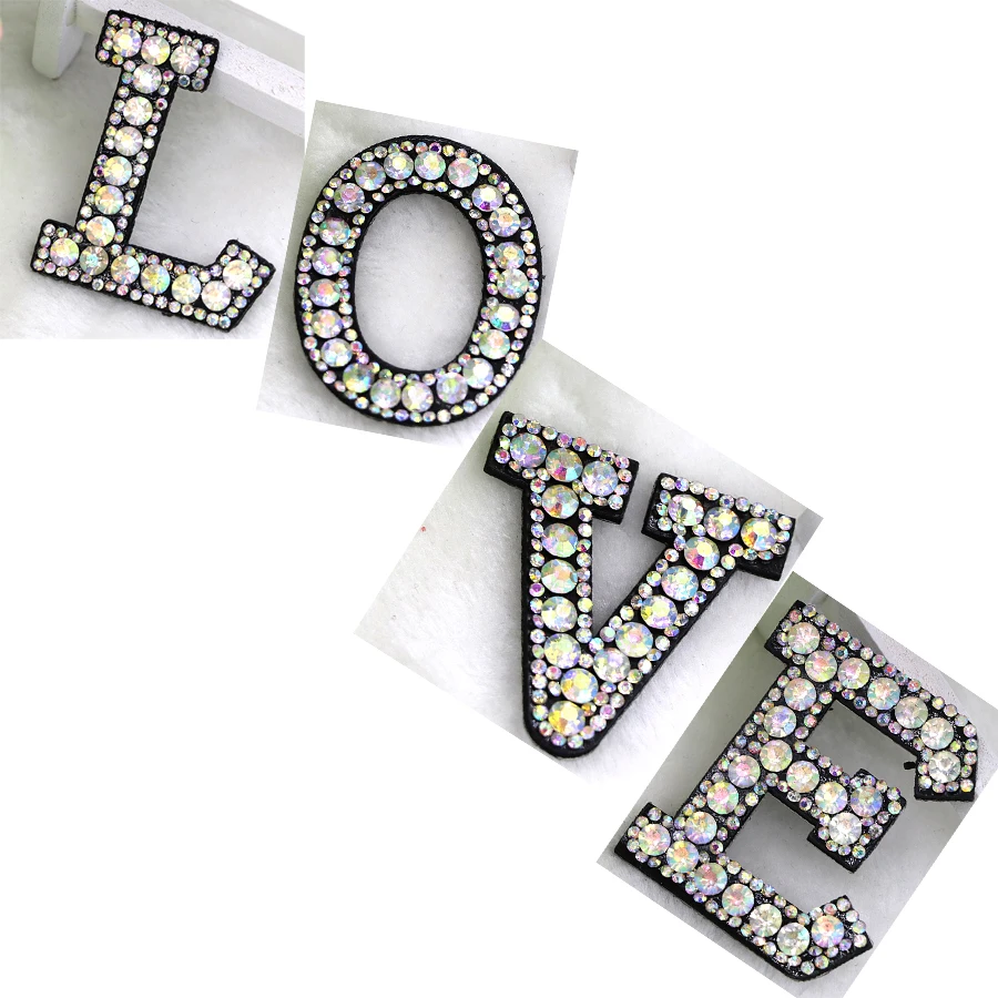 26Pcs/Lot Iron On Shoes High Quality Rhinestone Bag 3D A-Z For Clothes Letters Applique Badge Letters Patch English Alphabet
26Pcs/Lot Iron On Shoes High Quality Rhinestone Bag 3D A-Z For Clothes Letters Applique Badge Letters Patch English Alphabet
