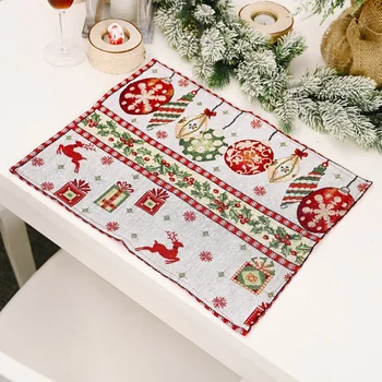 4 Pieces Of Christmas Mat Knitted Cloth Tablecloth Washable Decorative Mat (Old man + Wreath + Small tree + Elk)
4 Pieces Of Christmas Mat Knitted Cloth Tablecloth Washable Decorative Mat (Old man + Wreath + Small tree + Elk)