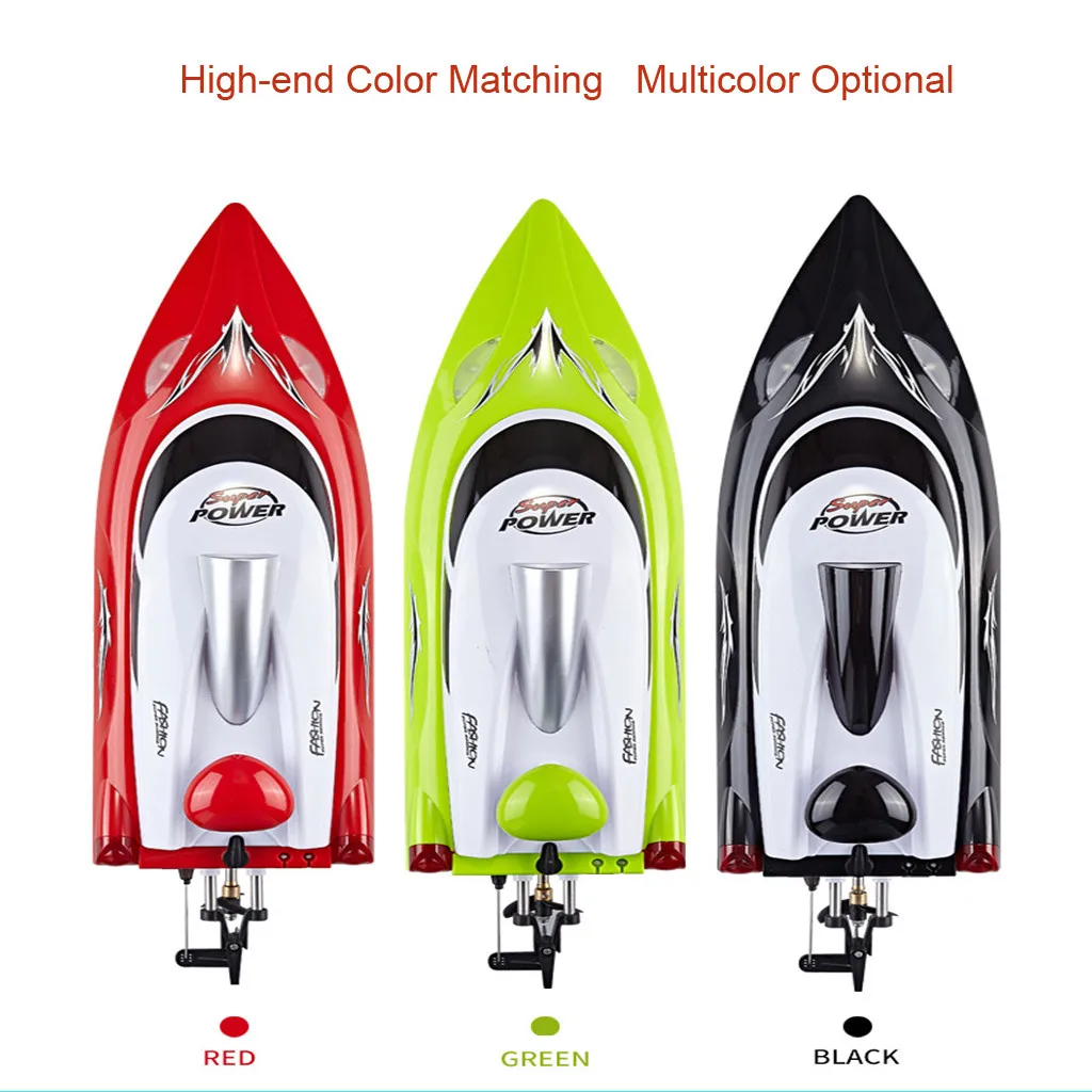 HJ806B RC Boat High Speed 35km/h 200m Control Distance Fast Ship RC Boat Racing
