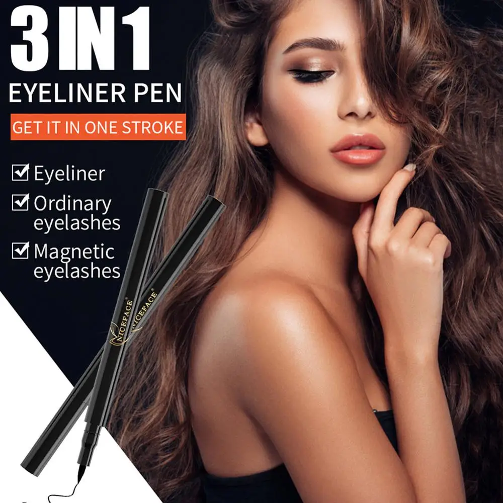 Eyeliner Multi-purpose Eyeliner Adhesive Waterproof Smudge-proof Eyeliner Eye Makeup False Eyelashes Sticker Cosmetics
Eyeliner Multi-purpose Eyeliner Adhesive Waterproof Smudge-proof Eyeliner Eye Makeup False Eyelashes Sticker Cosmetics