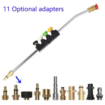 Pressure Washer Wand Extension with Adapter, Replacement Lance, Only Compatible Karcher K2, K3, K4, K5, K6, K7, 15 Inch
Pressure Washer Wand Extension with Adapter, Replacement Lance, Only Compatible Karcher K2, K3, K4, K5, K6, K7, 15 Inch