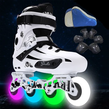 Adult Inline Skates Rollers on 4 Wheels Lighting Unisex Men's Women's Outdoor Sport Shoes For Beginner Roller For Shoes
Adult Inline Skates Rollers on 4 Wheels Lighting Unisex Men's Women's Outdoor Sport Shoes For Beginner Roller For Shoes