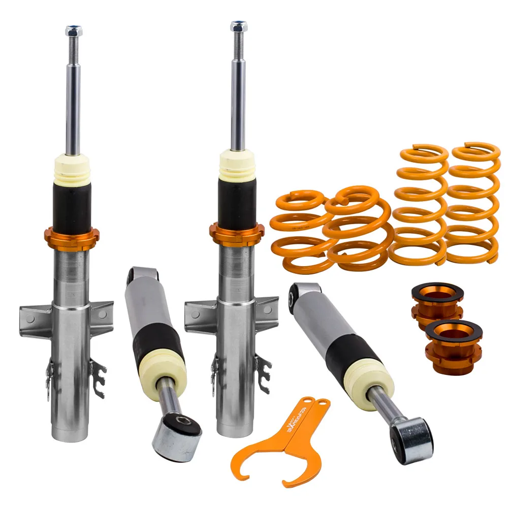 Coilover Suspension for VW Transporter T5 T6 T28 T30 2003-2015 1.9TDi 2.0 3.2 V6
Coilover Suspension for VW Transporter T5 T6 T28 T30 2003-2015 1.9TDi 2.0 3.2 V6