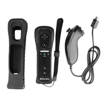 50sets/lot For Nintend W-ii 3 in 1 Wireless Bluetooth GamePad Remote Controller Joystick Left Hand+Nunchuck Optional Motion Plus
50sets/lot For Nintend W-ii 3 in 1 Wireless Bluetooth GamePad Remote Controller Joystick Left Hand+Nunchuck Optional Motion Plus