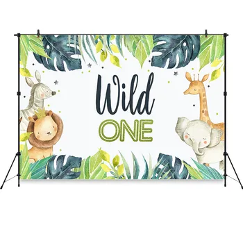 Neoback Baby Shower Backdrops for Photo Shoots Wild One Forest Photographic Background Animals Photo Booth Backdrops
Neoback Baby Shower Backdrops for Photo Shoots Wild One Forest Photographic Background Animals Photo Booth Backdrops