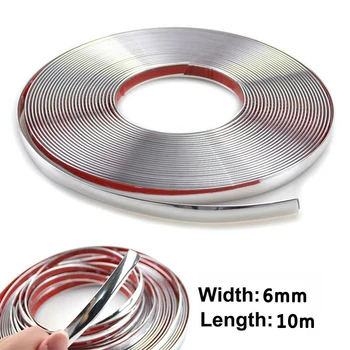 Chrome Decorative Strip Trim Cover Decoration Car Styling 16mm Window Universal Soft PVC With Chrome Polished
Chrome Decorative Strip Trim Cover Decoration Car Styling 16mm Window Universal Soft PVC With Chrome Polished