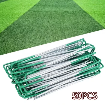 50pcs/set Dripper Irrigation Sod Pins Anti Rust Fabric Ground Cover Lawn Garden Fence Stake Yard Weed Barrier Landscape Staples
50pcs/set Dripper Irrigation Sod Pins Anti Rust Fabric Ground Cover Lawn Garden Fence Stake Yard Weed Barrier Landscape Staples