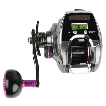 6+1BB 8.0:1 Ratio Digital Display Baitcasting Reel with Solar Charging System High Speed Fishing Reel with Line Counter Fishing 
6+1BB 8.0:1 Ratio Digital Display Baitcasting Reel with Solar Charging System High Speed Fishing Reel with Line Counter Fishing
