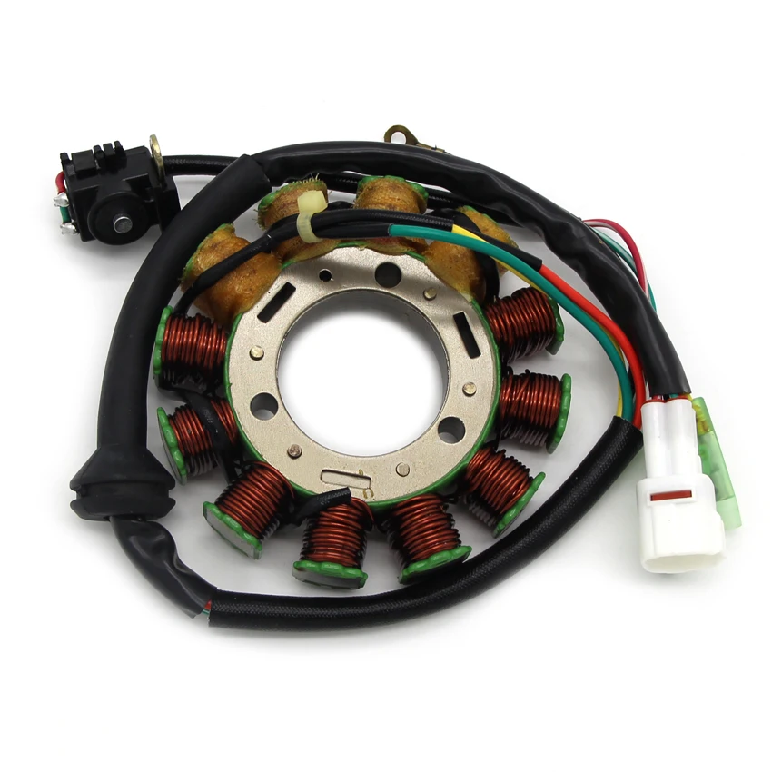Motorcycle Stator Coil & Gasket Stator Magneto Generator For Yamaha BANSHEE 350 YFZ350 1995 1996 1997 1998-2006 OEM:3GG-85510-00
Motorcycle Stator Coil & Gasket Stator Magneto Generator For Yamaha BANSHEE 350 YFZ350 1995 1996 1997 1998-2006 OEM:3GG-85510-00