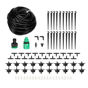 87pcs/set 30M DIY Drip Irrigation System Automatic Watering Garden Hose Micro Drip Watering Kits with Adjustable Drippers 
87pcs/set 30M DIY Drip Irrigation System Automatic Watering Garden Hose Micro Drip Watering Kits with Adjustable Drippers