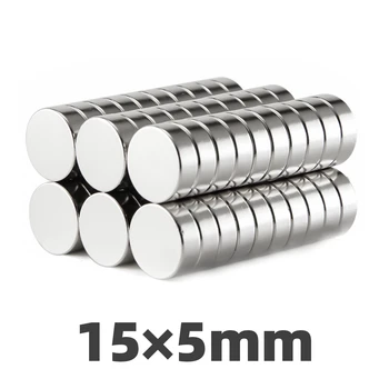 100pcs 15x5mm N35 Small Permanent Round Neodymium Magnet 15 * 5 Rare Earth Powerful Magnets for diy new art connection
100pcs 15x5mm N35 Small Permanent Round Neodymium Magnet 15 * 5 Rare Earth Powerful Magnets for diy new art connection