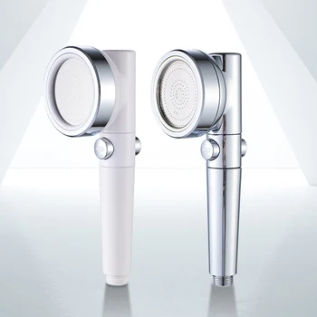 New Shower Head With One-button Water Stop Japanese Pressurization Removable Shower Sprinkler
New Shower Head With One-button Water Stop Japanese Pressurization Removable Shower Sprinkler