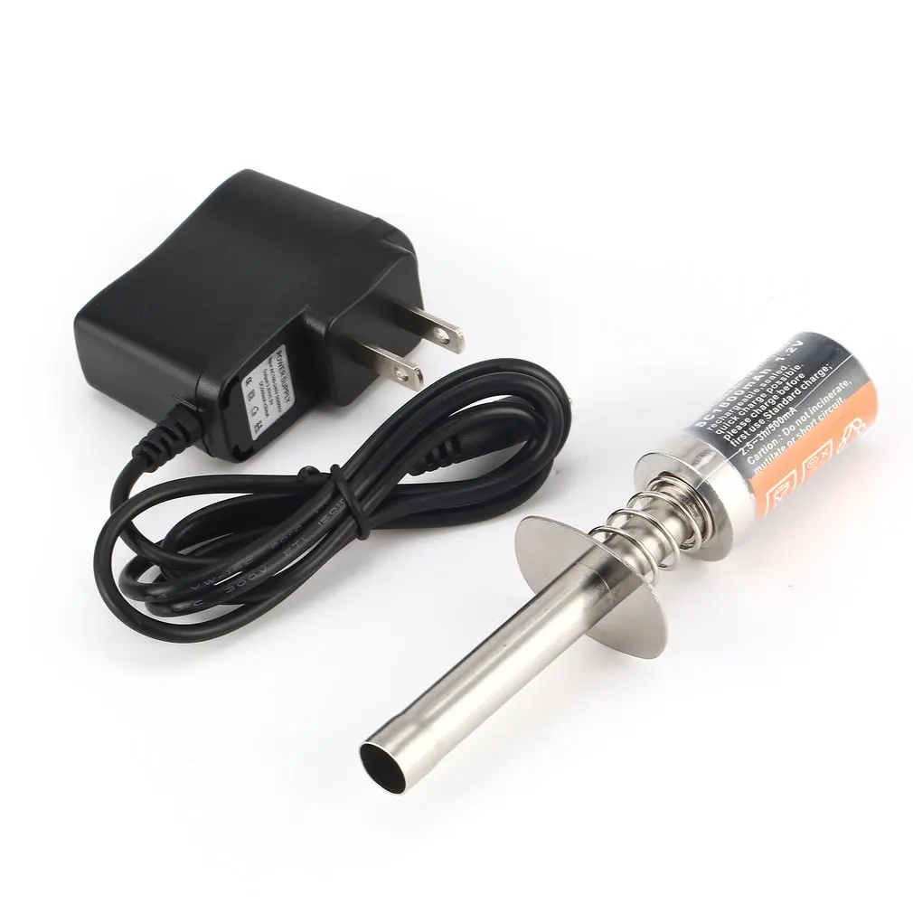 HSP RC Nitro 1.2 V 1800MAH RECHARGEABLE GLOW PLUG starter Igniter AC Charger for Gas Nitro Engine Power 1/10 1/8 RC Car
HSP RC Nitro 1.2 V 1800MAH RECHARGEABLE GLOW PLUG starter Igniter AC Charger for Gas Nitro Engine Power 1/10 1/8 RC Car