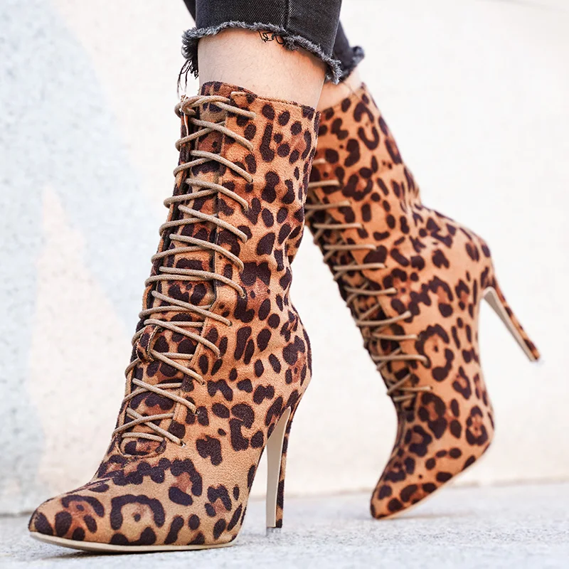 Winter Luxury Women Pumps Leopard High Thin Heels Mid Calf Point Toe Platform Party Wedding Shoes Ladies Pumps Zapatos De Mujer
Winter Luxury Women Pumps Leopard High Thin Heels Mid Calf Point Toe Platform Party Wedding Shoes Ladies Pumps Zapatos De Mujer