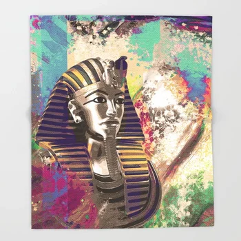 Egypt Cartoon Throw Blanket Cute Kids Design King Tut Mask Abstract composition Blankets for Beds Christmas Decorations for Home
Egypt Cartoon Throw Blanket Cute Kids Design King Tut Mask Abstract composition Blankets for Beds Christmas Decorations for Home