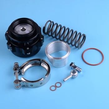 DWCX Black Car Turbo BOV Blow Off Valve V-band Clamp Flange Spring 0.4-1.3 Bar 50mm
DWCX Black Car Turbo BOV Blow Off Valve V-band Clamp Flange Spring 0.4-1.3 Bar 50mm