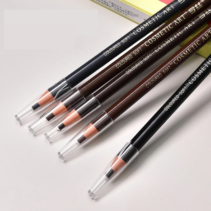 Wire eyebrow pen waterproof, sweat proof and non decolorizing color make-up brow pencil
Wire eyebrow pen waterproof, sweat proof and non decolorizing color make-up brow pencil