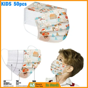 50 pcs Breathable Disposable Children's Christmas máscara Elastic Universal Mask Meltblown 3Ply earLoop mascarillas Face Mask
50 pcs Breathable Disposable Children's Christmas máscara Elastic Universal Mask Meltblown 3Ply earLoop mascarillas Face Mask