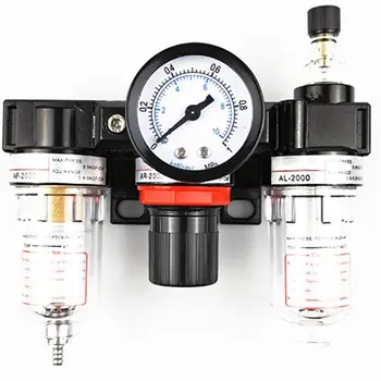 AC2000 Three-Link Oil and Water Separation Filter Air Pressure Reducing Valve Gas Source Processor Promotion
AC2000 Three-Link Oil and Water Separation Filter Air Pressure Reducing Valve Gas Source Processor Promotion