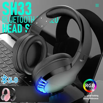 SH33 RGB LED Gaming Headset Headphone For PC Mac Nintendo Switch Laptop PS4 Xbox One Earphones 
SH33 RGB LED Gaming Headset Headphone For PC Mac Nintendo Switch Laptop PS4 Xbox One Earphones