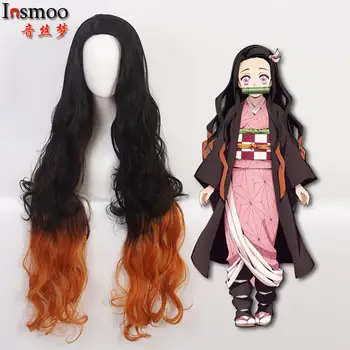 Kamado Nezuko Wig Demon Slayer:Kimetsu no Yaiba Cosplay Costume Synthetic Long Black Gradient Orange Curly Party Hair+wig cap
Kamado Nezuko Wig Demon Slayer:Kimetsu no Yaiba Cosplay Costume Synthetic Long Black Gradient Orange Curly Party Hair+wig cap