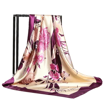 2020 Luxury Brand Headscarf 90cm Bandana Real Fabrics Fashion Silk Scarves Printed Scarf Women poncho chiffon hijab
2020 Luxury Brand Headscarf 90cm Bandana Real Fabrics Fashion Silk Scarves Printed Scarf Women poncho chiffon hijab