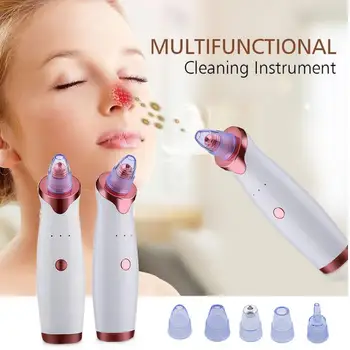 Electric Acne Remover Point Noir Blackhead Vacuum Extractor Tool Black Spots Pore Cleaner Skin Care Facial Pore Cleaner Machine
Electric Acne Remover Point Noir Blackhead Vacuum Extractor Tool Black Spots Pore Cleaner Skin Care Facial Pore Cleaner Machine