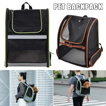 High Pet Carrier Backpack for Small Dogs Cats Breathable Mesh Puppy Pack Bag LG66
High Pet Carrier Backpack for Small Dogs Cats Breathable Mesh Puppy Pack Bag LG66