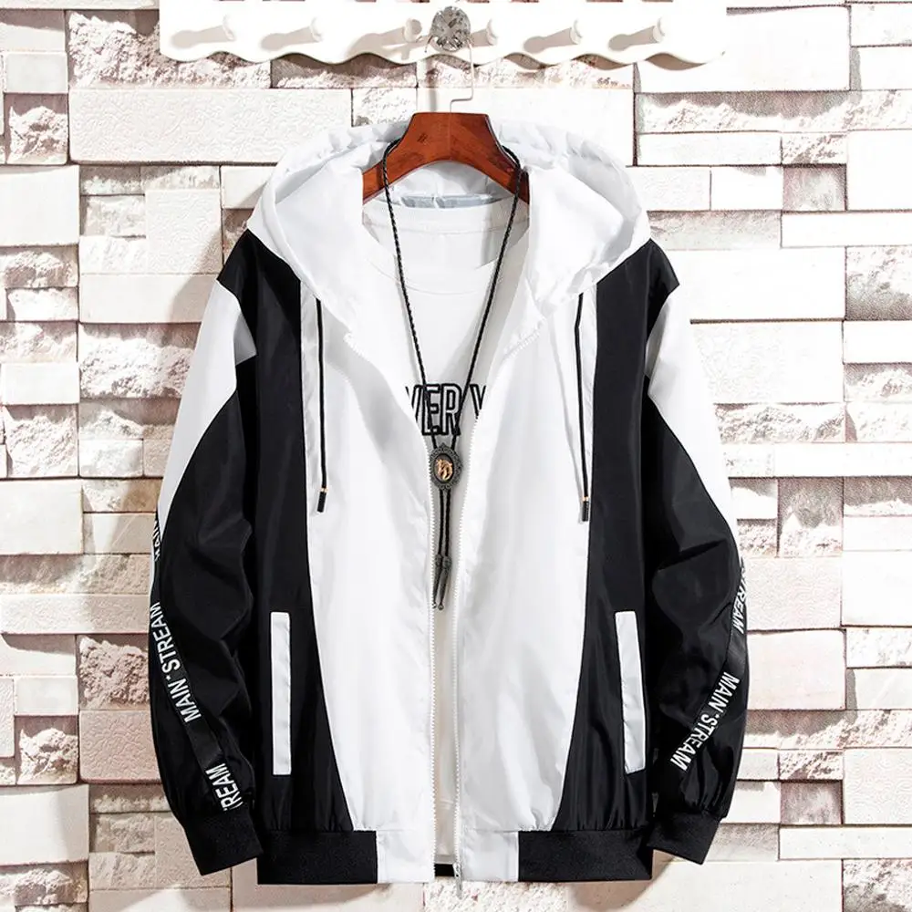 Men's Jacket Autumn/Winter Casual Fashion Colorful Collision Hoodie Thin Long Sleeve Jacket Zipper Coat with good quality
Men's Jacket Autumn/Winter Casual Fashion Colorful Collision Hoodie Thin Long Sleeve Jacket Zipper Coat with good quality