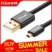 QGeeM Mini USB Cable Mini USB to USB Fast Data Charger Cable for Cellular Phones MP3 MP4 Player GPS Digital Camera HDD Mini USB QGeeM Mini USB Cable Mini USB to USB Fast Data Charger Cable for Cellular Phones MP3 MP4 Player GPS Digital Camera HDD Mini USB