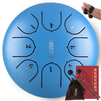 For Musical Instruments And PerformanceEmpty Spirit Drum 6 Inch 8 Tone Steel Tongue Drum With Musical Accessories
For Musical Instruments And PerformanceEmpty Spirit Drum 6 Inch 8 Tone Steel Tongue Drum With Musical Accessories