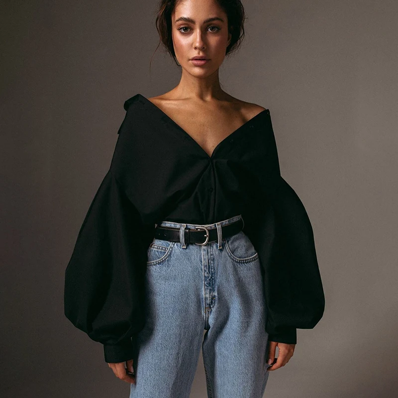4 Lantern Vintage Blouse