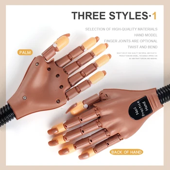 Lidan Manicure Beginner Practice Equipment Prosthetic Hand Model For Nail Art Training Fake Hand Making Exercises Painting Tool
Lidan Manicure Beginner Practice Equipment Prosthetic Hand Model For Nail Art Training Fake Hand Making Exercises Painting Tool