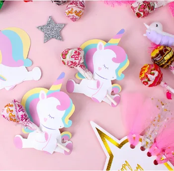 50Pcs Unicorn Lollipop Decoration Cards Birthday Party Decorations for Kids Unicorn Party Candy Favors Decor for Guest HM11
50Pcs Unicorn Lollipop Decoration Cards Birthday Party Decorations for Kids Unicorn Party Candy Favors Decor for Guest HM11