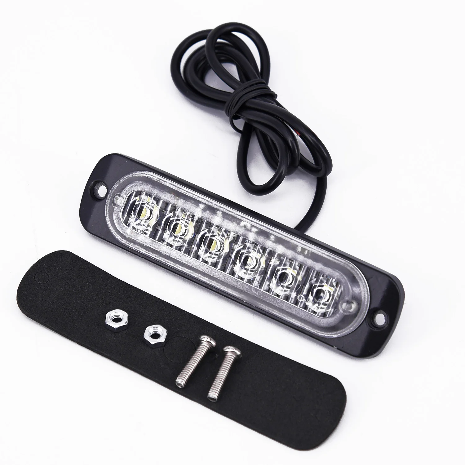 Fit For DC 12V-24V Car SUV Van Truck ATV UTV Super Bright White Light Car 6LED DRL Daytime Running Light Flash Light Fog Light
Fit For DC 12V-24V Car SUV Van Truck ATV UTV Super Bright White Light Car 6LED DRL Daytime Running Light Flash Light Fog Light