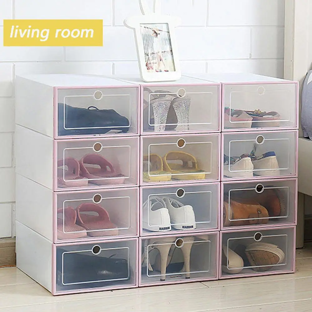 3PC Home Foldable Drawer Storage Box Combination Transparent Portable Environmental Multi-Purpose Dust-Proof Shoes Box CD
3PC Home Foldable Drawer Storage Box Combination Transparent Portable Environmental Multi-Purpose Dust-Proof Shoes Box CD