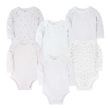 Roupa Newborn 3 6 pcs/lot Clothes 100% Cotton Spring Jumpsuit Baby Boy Girl Clothes Toddler Clothing 
Roupa Newborn 3 6 pcs/lot Clothes 100% Cotton Spring Jumpsuit Baby Boy Girl Clothes Toddler Clothing