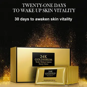 Gold Nicotinamide Night Essence Moisturizing Smooth Fine Lines Anti-aging Anti-wrinkles Face Serum
Gold Nicotinamide Night Essence Moisturizing Smooth Fine Lines Anti-aging Anti-wrinkles Face Serum