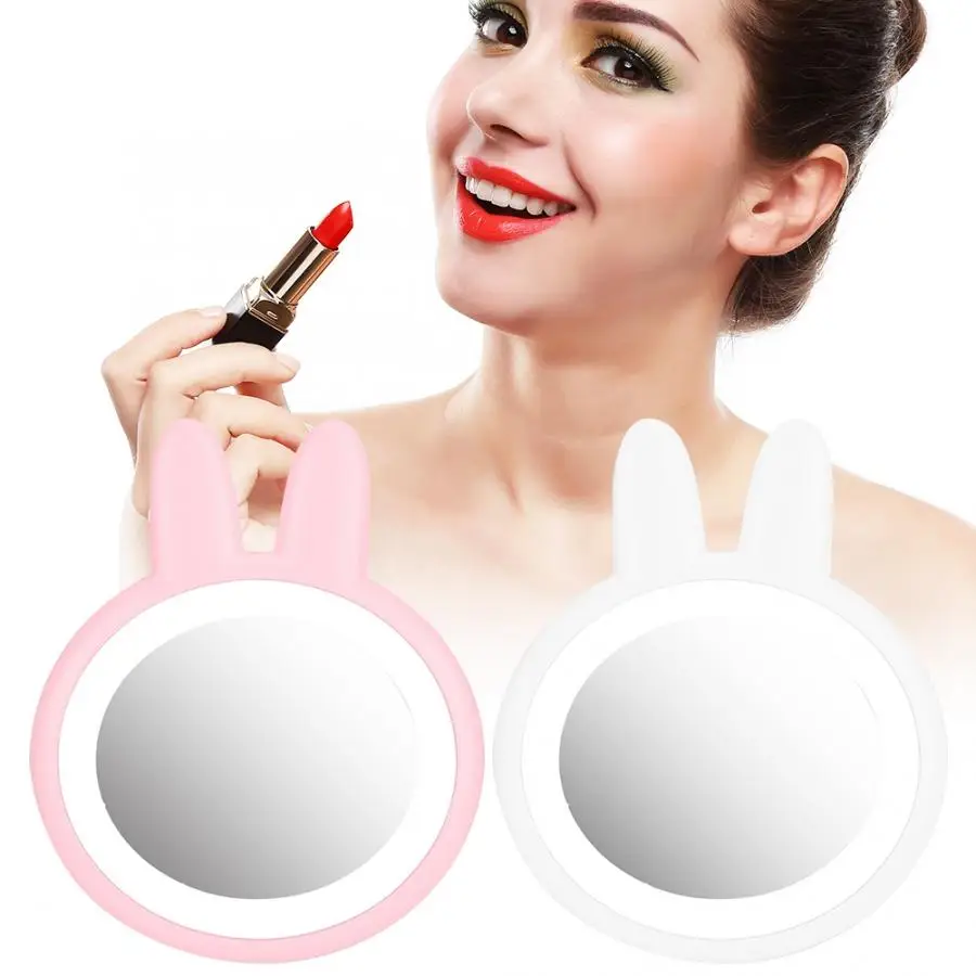 Portable USB Charging LED Makeup Mirror Cute Fill Light Mirror Cosmetic Tool For Beauty Makeup Eyelash Brush
Portable USB Charging LED Makeup Mirror Cute Fill Light Mirror Cosmetic Tool For Beauty Makeup Eyelash Brush
