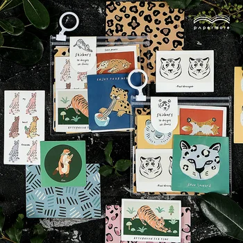 20Pcs/Pack Vintage Jungle Naive Animals Sticker DIY Craft Scrapbooking Album Junk Journal Planner Decorative Stickers
20Pcs/Pack Vintage Jungle Naive Animals Sticker DIY Craft Scrapbooking Album Junk Journal Planner Decorative Stickers