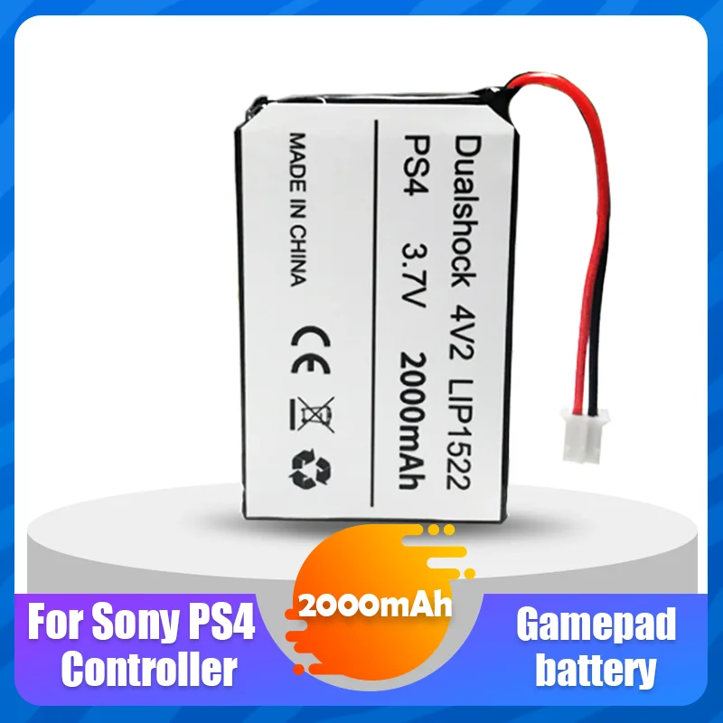 Аккумуляторная батарея LIP1522 3 7 в 2000 мА · ч для беспроводного контроллера SONY Dualshock 4